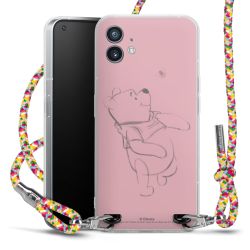 New Carry Case Transparent Stoff colourful/silber