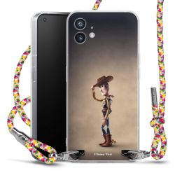 New Carry Case Transparent Stoff colourful/silber