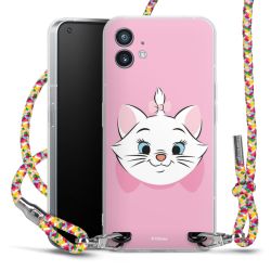 New Carry Case Transparent Stoff colourful/silber