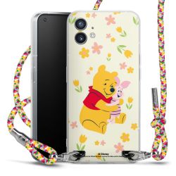 New Carry Case Transparent Stoff colourful/silber