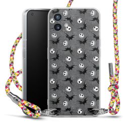 New Carry Case Transparent Stoff colourful/silber