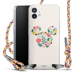 New Carry Case Transparent Stoff colourful/silber