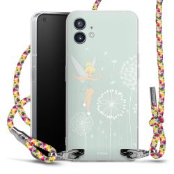 New Carry Case Transparent Stoff colourful/silber