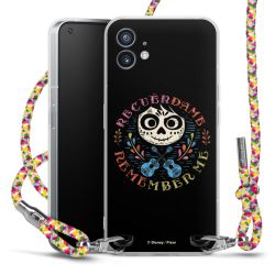 New Carry Case Transparent Stoff colourful/silber