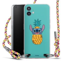 New Carry Case Transparent Stoff colourful/silber