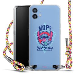 New Carry Case Transparent Stoff colourful/silber