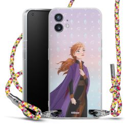 New Carry Case Transparent Stoff colourful/silber