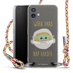 New Carry Case Transparent Stoff colourful/silber