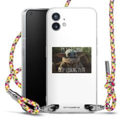 New Carry Case Transparent Stoff colourful/silber