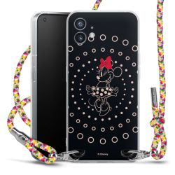 New Carry Case Transparent Stoff colourful/silber