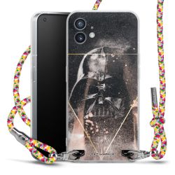 New Carry Case Transparent Stoff colourful/silber