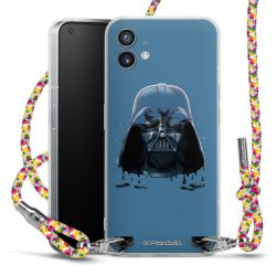 New Carry Case Transparent Stoff colourful/silber