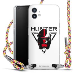 New Carry Case Transparent Stoff colourful/silber