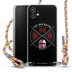 New Carry Case Transparent Stoff colourful/silber