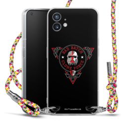 New Carry Case Transparent Stoff colourful/silber