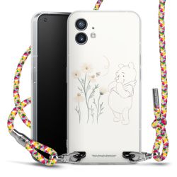 New Carry Case Transparent Stoff colourful/silber