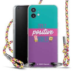 New Carry Case Transparent Stoff colourful/silber