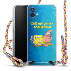 New Carry Case Transparent Stoff colourful/silber