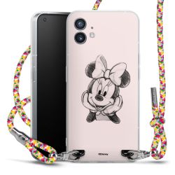 New Carry Case Transparent Stoff colourful/silber