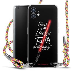 New Carry Case Transparent Stoff colourful/silber