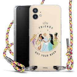 New Carry Case Transparent Stoff colourful/silber