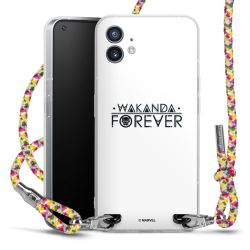 New Carry Case Transparent Stoff colourful/silber