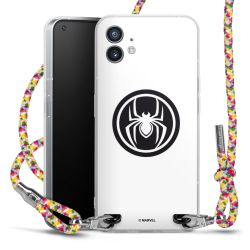 New Carry Case Transparent Stoff colourful/silber