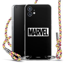 New Carry Case Transparent Stoff colourful/silber