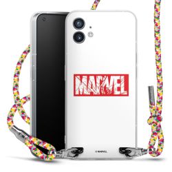 New Carry Case Transparent Stoff colourful/silber