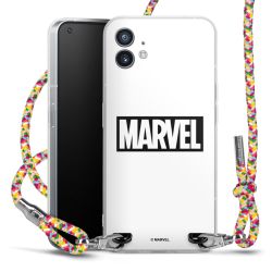 New Carry Case Transparent Stoff colourful/silber