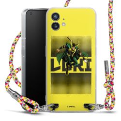 New Carry Case Transparent Stoff colourful/silber