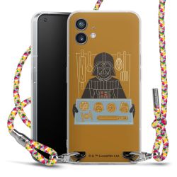 New Carry Case Transparent Stoff colourful/silber