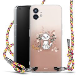 New Carry Case Transparent Stoff colourful/silber