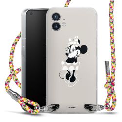 New Carry Case Transparent Stoff colourful/silber