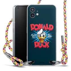 New Carry Case Transparent Stoff colourful/silber