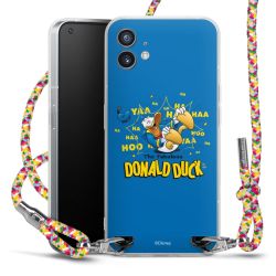 New Carry Case Transparent Stoff colourful/silber