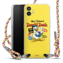 New Carry Case Transparent Stoff colourful/silber