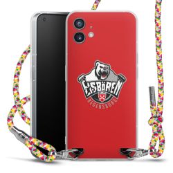 New Carry Case Transparent Stoff colourful/silber