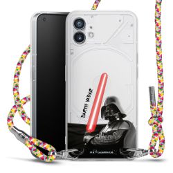 New Carry Case Transparent Stoff colourful/silber