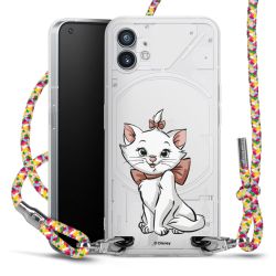 New Carry Case Transparent Stoff colourful/silber