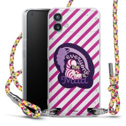 New Carry Case Transparent Stoff colourful/silber