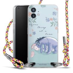 New Carry Case Transparent Stoff colourful/silber