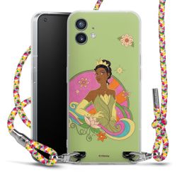 New Carry Case Transparent Stoff colourful/silber