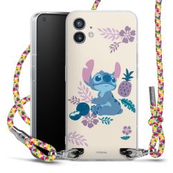 New Carry Case Transparent Stoff colourful/silber