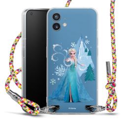 New Carry Case Transparent Stoff colourful/silber