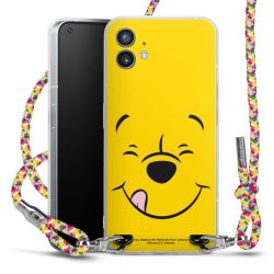 New Carry Case Transparent Stoff colourful/silber