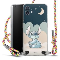 New Carry Case Transparent Stoff colourful/silber