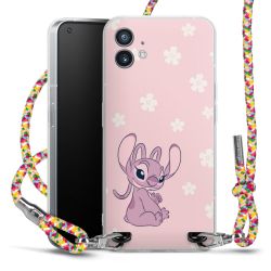 New Carry Case Transparent Stoff colourful/silber