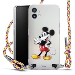 New Carry Case Transparent Stoff colourful/silber