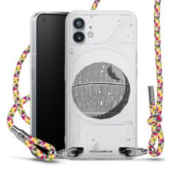 New Carry Case Transparent Stoff colourful/silber